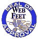 Web Feet Seal of Approval